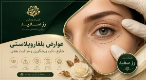 عوارض بلفاروپلاستی؛ بررسی عوارض شایع و نادر، پیشگیری و مراقبت‌های بعد از عمل