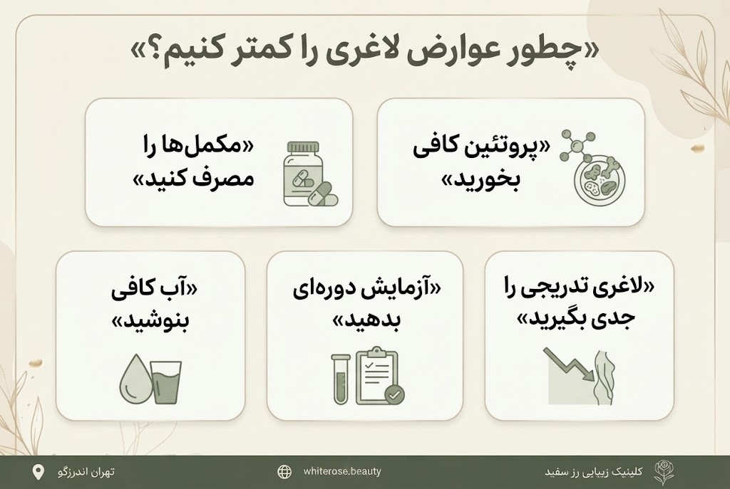 عوارض اسلیو، بایپس یا بالن معده؛ راهحلهای زیبایی برای بعد از عمل