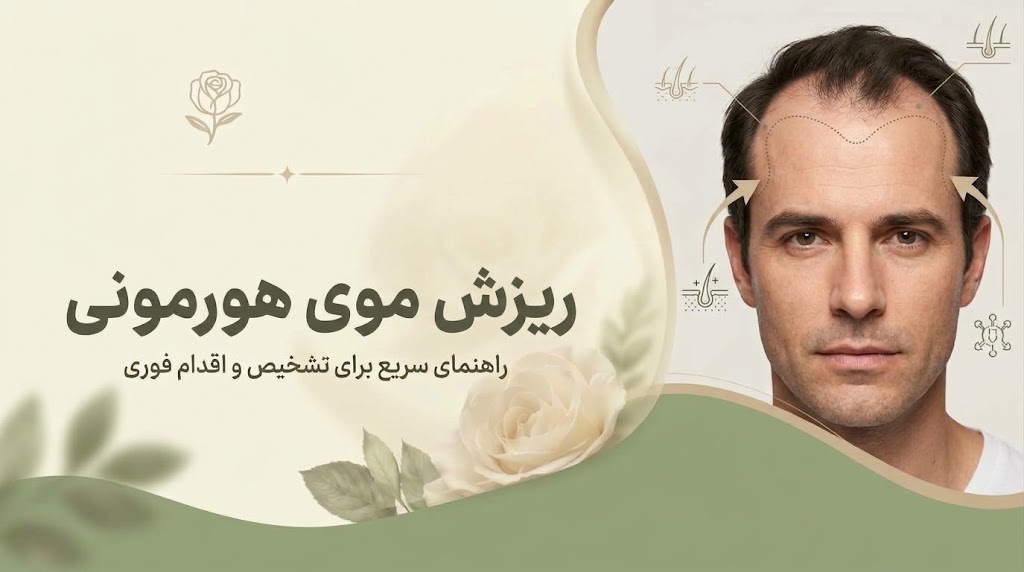 از کجا بفهمیم ریزش مو هورمونی است؟