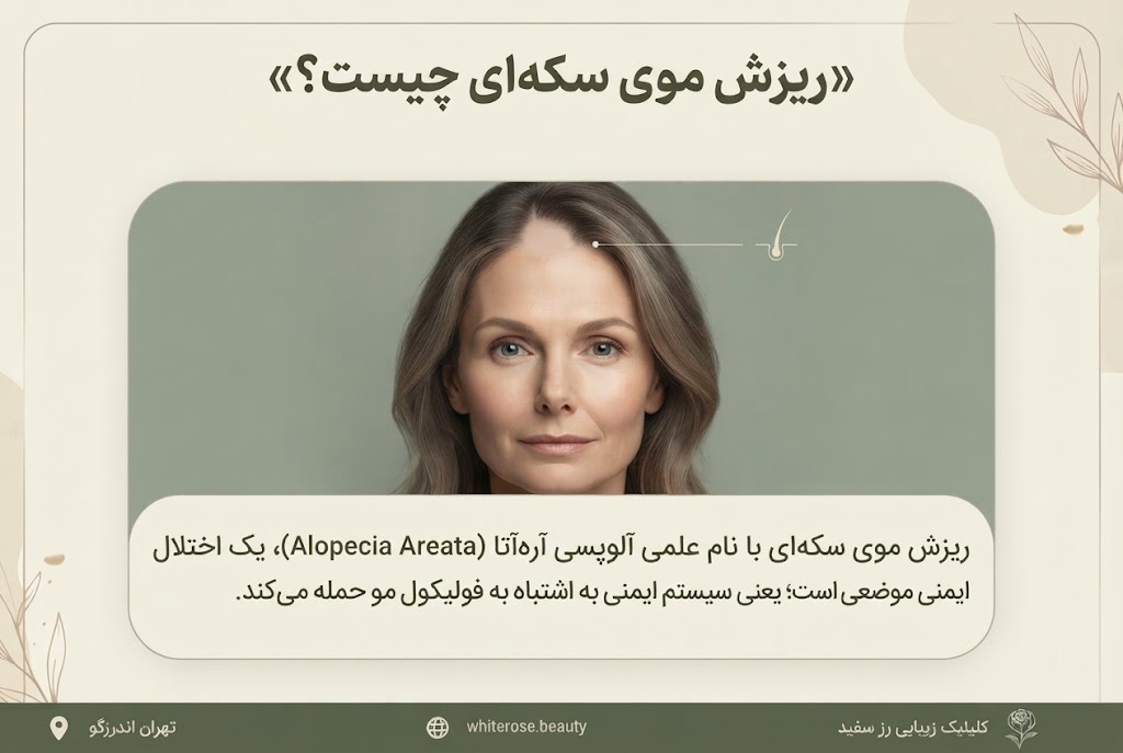 آیا ریزش مو سکه ای خوب میشود؟
