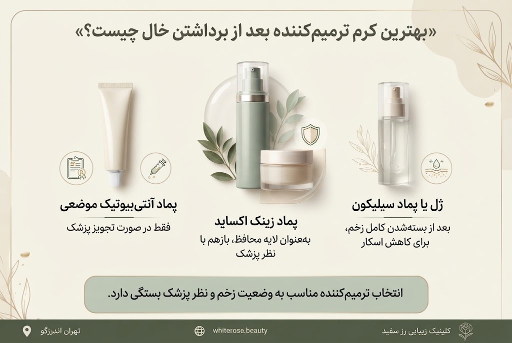 عوارض برداشتن خال صورت